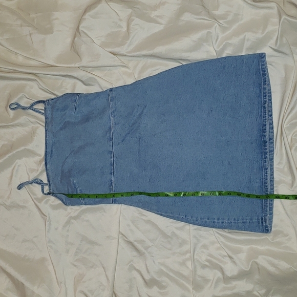 ZARA Jean Dress, Medium - Picture 3 of 8